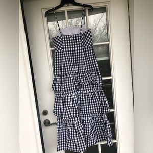 J crew gingham dress